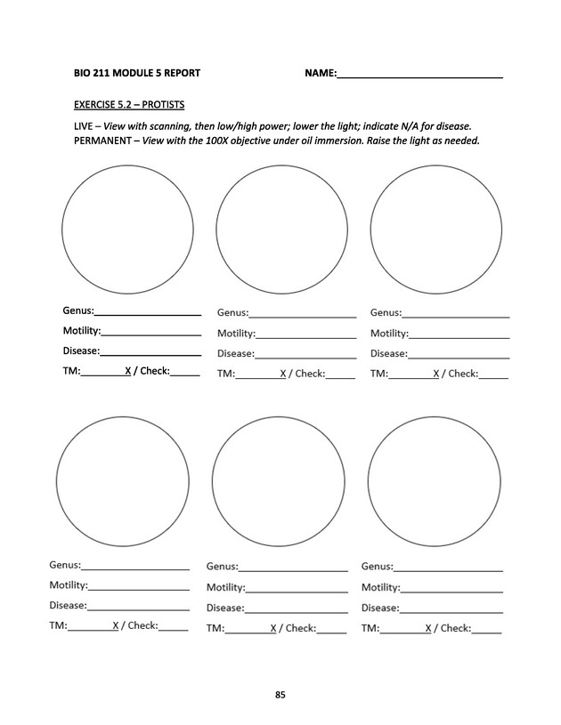 Microbiology Module 5: Eukaryotes - New Page